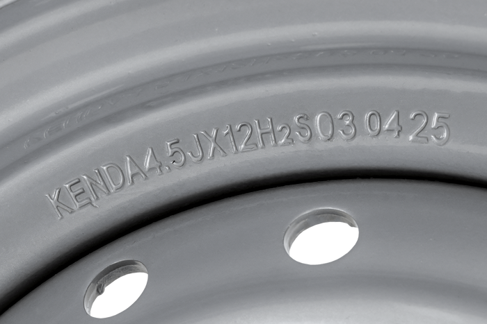 Ruota rinforzata per rimorchio PNEUMATICO KENDA 155/70 R12C 104/102N KENDA RIM 4.5Jx12"H2 5x112 ET:20