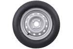 OUTLET Ruota completa PNEUMATICO LINGLONG 165/70 R13 79N CERCHIO UNITRAILER 4Jx13&quot; 4x100 ET:30