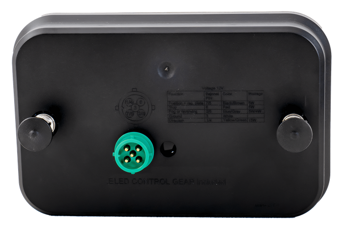 Luci posteriori a LED FRISTOM FT-270 + cablaggio MANTES 4m 7PIN