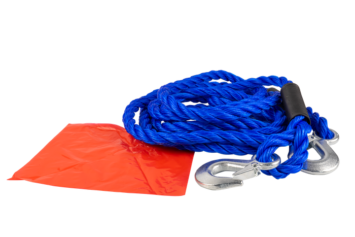 Cavo di traino con ganci Cinghia di traino LAMP 4m/18mm/5t blu