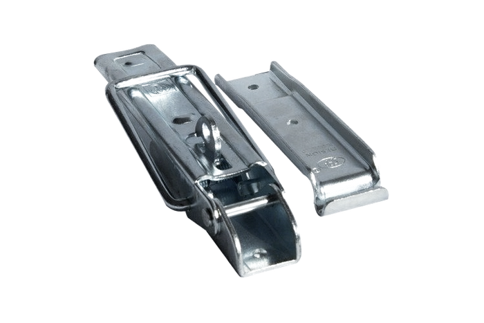 Gancio laterale con chiusura WINTERHOFF BV 10-1 + BVG 10-B chiusura laterale completa del rimorchio