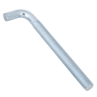 Gancio da cantiere DROMET HP M10x120 con estremità angolata (dritto)