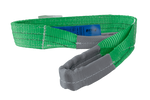 Cinghia di sollevamento HEFFA da 1 m/60 mm/2 t con anelli