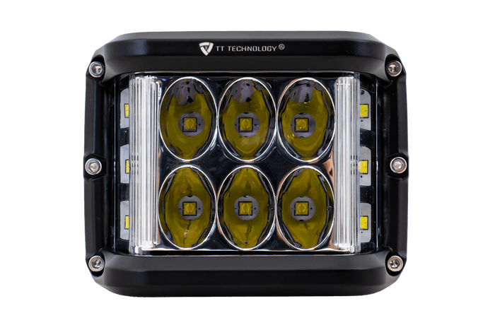 Set di due fari da lavoro a LED, riflettore TT TECHNOLOGY TT.13209 12xLED 2200lm