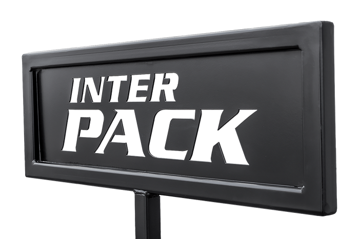 Portabici da gancio traino INTER PACK per 2 portabici 1368mm 800mm