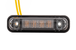 Lampada di segnalazione a LED DARK FRISTOM FT-081, arancione, universale