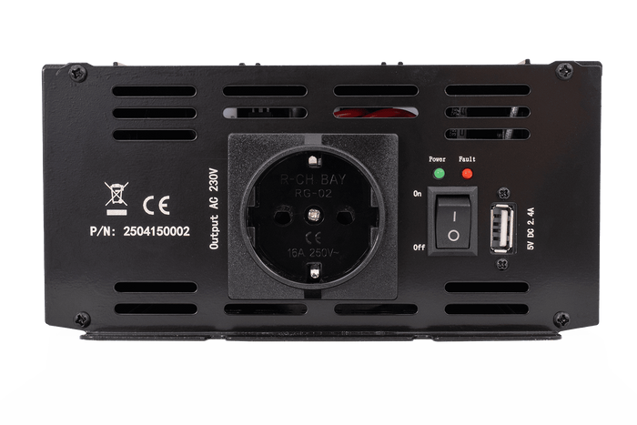 Convertitore di tensione 12V/230V (1000/2000W) KAMAR E1926