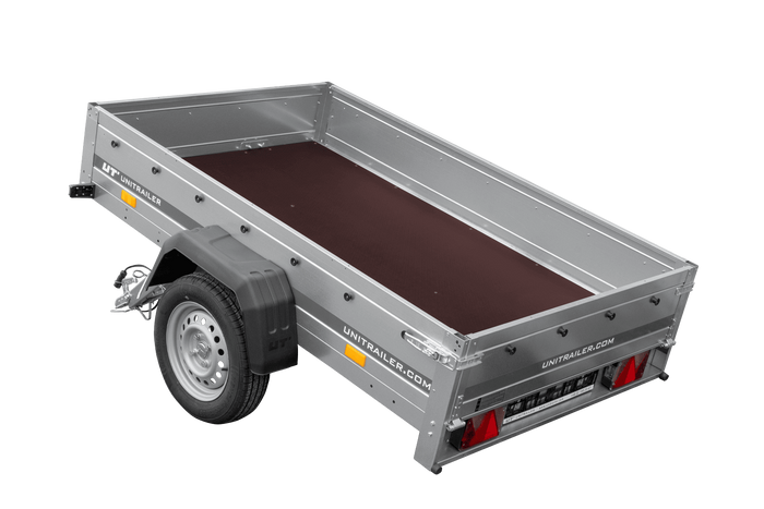 Rimorchio per auto 200x125 UNITRAILER GARDEN 201 KIPP