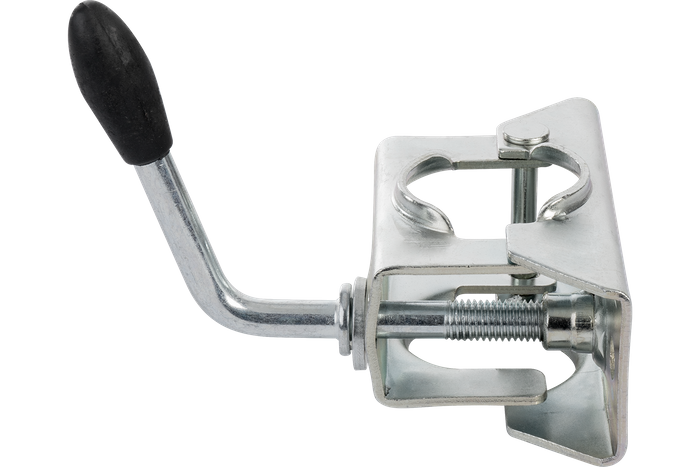 Ruotino di appoggio con morsetto UNITRAILER 150kg 48mm 505-730mm