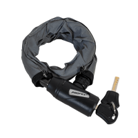 Lucchetto per bicicletta PROFEX Reflex con corazza in acciaio, lungo 70 cm.