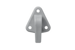 Gancio laterale in plastica ProPlus 342157V01 con occhiello per fissare teloni e cinghie di fissaggio per rimorchi.