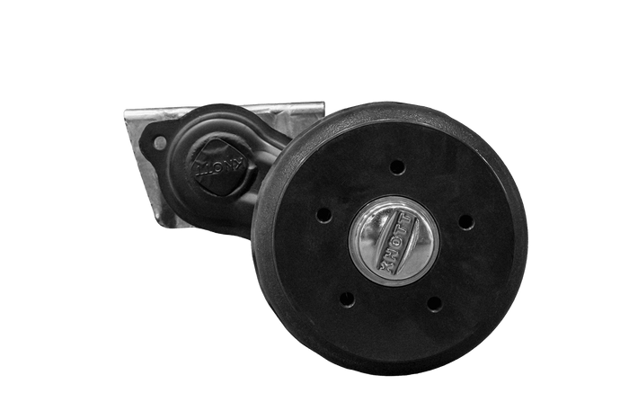 Assale frenato KNOTT VGB13 per rimorchio/porta auto 1350 kg 1350 mm 1800 mm 5x112