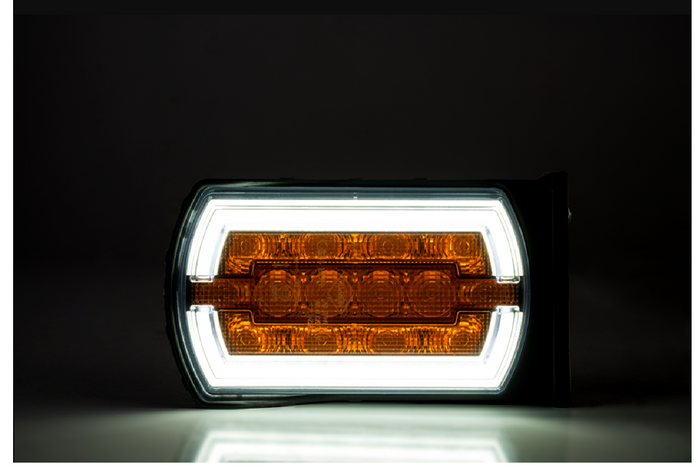 Faro anteriore a LED universale HORPOL CLEOfront LZD 2789/W1 con 3 funzioni