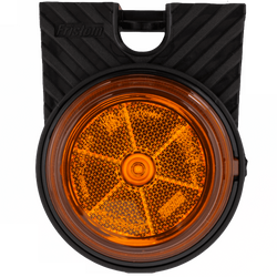 Lampada di segnalazione universale arancione a LED FRISTOM FT-059 con staffa angolare