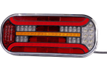 Fanale posteriore FRISTOM FT-600 LED, 6 funzioni, destro