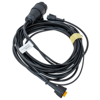 Impianto elettrico MANTES, cablaggio rimorchio, 4,5 m, spina 13 PIN, 2 baionette 5 PIN