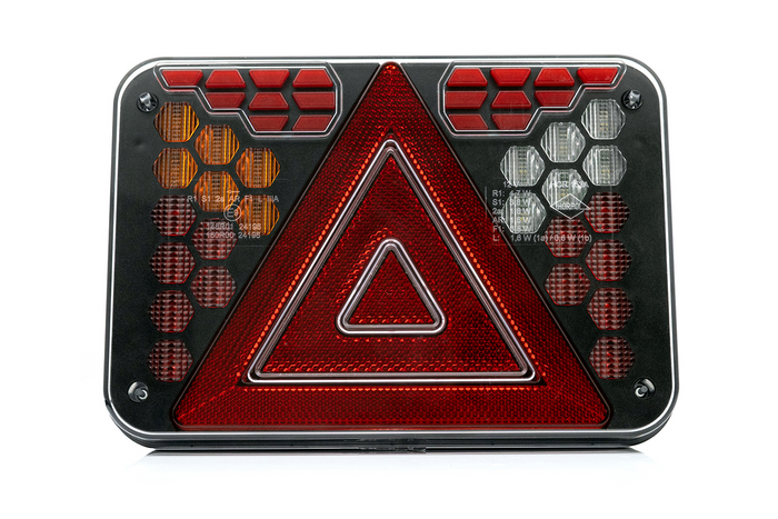 Fanale posteriore a LED HORPOL LZD 3215 con 7 funzioni rimanenti