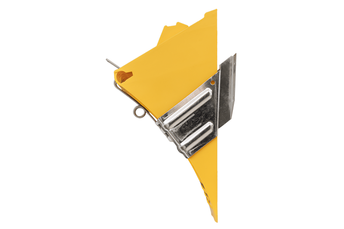 Cuneo per ruote E53 con staffa di montaggio LOKHEN h: 225 mm