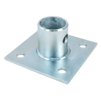 UNITRAILER TJ5002A adattatore supporto manovella, staffa per sollevatori TJ5001 e TJ5002