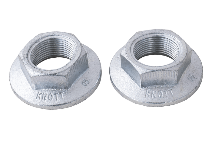 Ganasce freno per assali frenati KNOTT 200x50 Backmat SET