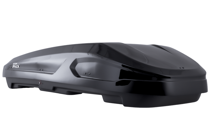 Box da tetto Inter Pack Monsun L, nero metallizzato