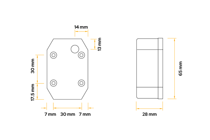 ASPÖCK FLEXIPOINT LED luce di posizione universale