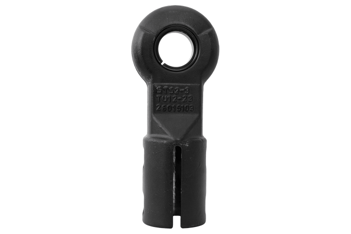 Gancio di traino KNOTT KK6220S per rimorchio da 3500 kg con timone tubolare da 60 mm