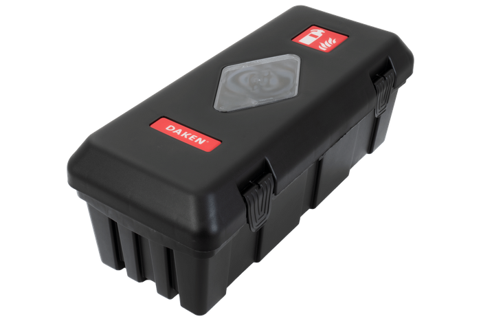 Scatola portaestintore 6kg DAKEN 82010 ADAMANT 671x310x247mm nero