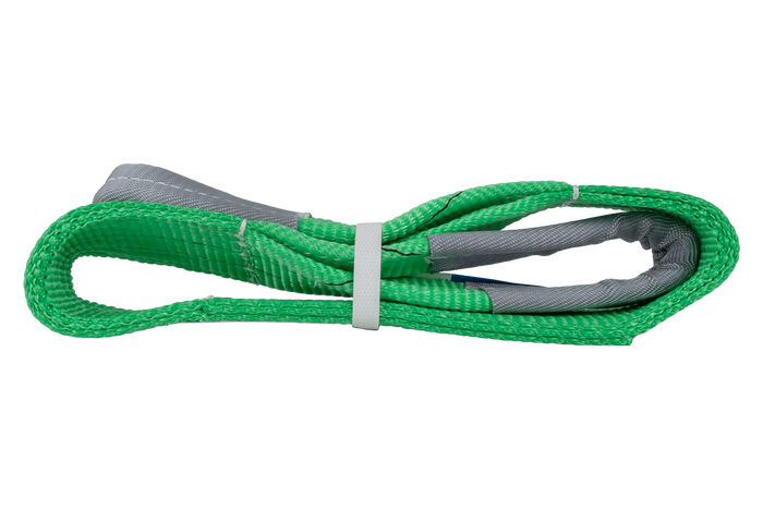 Cinghia di sollevamento HEFFA da 1 m/60 mm/2 t con anelli