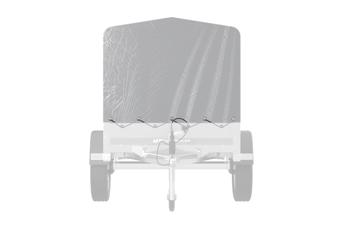 Copertura telaio h-800 UNITTRAILER telone per rimorchio 200x106 cm GARDEN 200 KIPP