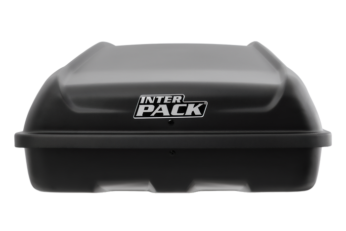 Box da tetto Inter Pack Stella 480 in kevlar nero (flexi fit G2)