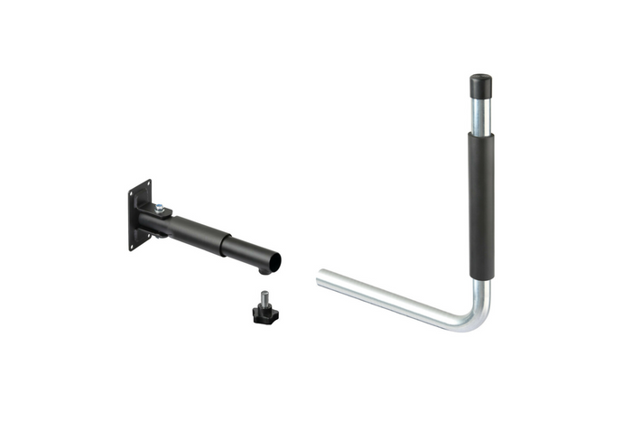 Staffe da parete per box da tetto LAMPA TIPO 1 supporto laterale 35-52cm