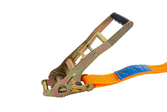 Cinghia di trasporto UNITRAILER ERGO 10m/50mm/5t arancione con tenditore