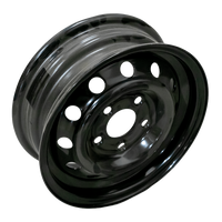 OUTLET Cerchio in acciaio per rimorchio UNITRAILER nero 4.5Jx13&quot;H2 5x112 ET:30