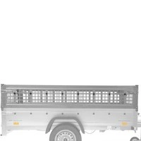 Set di sovrasponde grigliate per rimorchio Unitrailer Garden Trailer 230 kipp