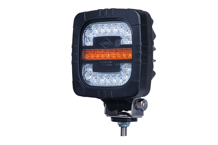 Faro anteriore a LED HORPOL ROCA LZD 2806 a 2 funzioni, universale con supporto