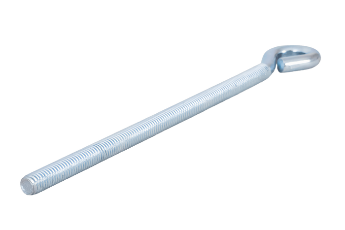 Gancio da cantiere DROMET HO M6x150 con estremità chiusa (a occhiello)