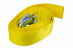Cavo di traino con ganci UNITRAILER cinghia di traino 4,5 m/50 mm/5 t giallo
