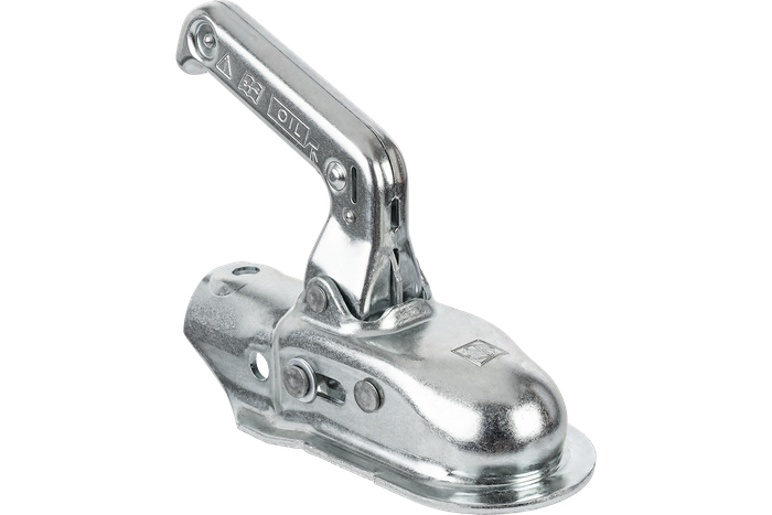 Gancio a sfera WINTERHOFF WW150-RB ​​per rimorchio da 1500 kg con timone tubolare da 50 mm