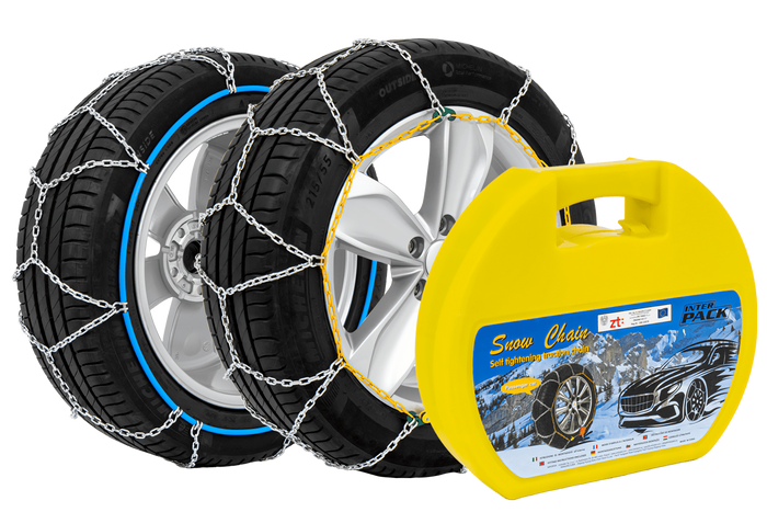 Catene da neve Inter Pack KNS 110 - 9 mm con dispositivo autotensionante