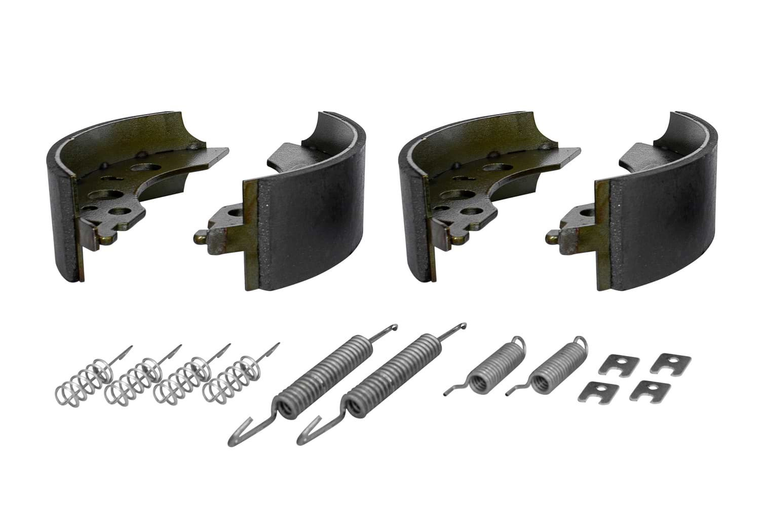 Kit Ganasce Freni KNOTT 250x40 Per Rimorchio – Set Completo Con Molle UNITRAILER, Ricambio Originale Per Assale PTT 1800 Kg
