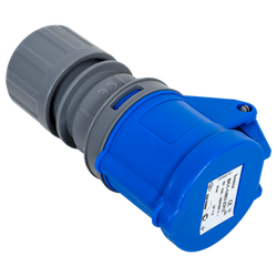 Presa elettrica MANTES 2P+Z, presa portatile 16A 230V con sportellino