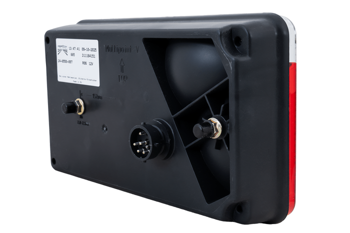 ASPÖCK Fanale posteriore Multipoint V, 7 funzioni, sinistro