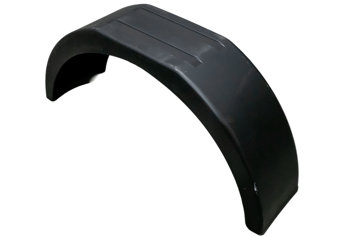 OUTLET Parafango rimorchio 13-14" DOMAR D20122 passaruota piatto 770/200mm