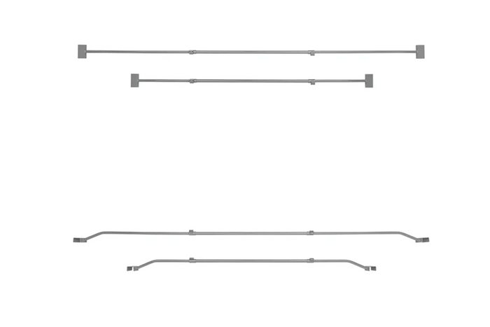 Staffa per telone piatto per rimorchio ProPlus 340918V01 regolabile da 152 a 220 cm