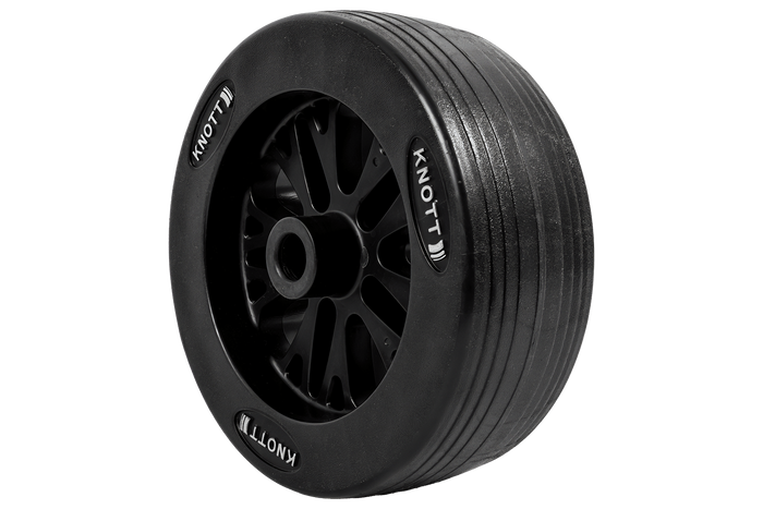 Ruota di scorta per ruotino di supporto KNOTT 6D7691.002, in plastica, 210x75 mm