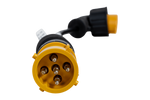 Adattatore a baionetta 5 PIN / connettore angolato ASS2 7 PIN ASPÖCK adattatore sinistro
