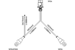 Set luci: luci posteriori a LED FRISTOM + luci di posizione laterali a LED HORPOL + cablaggio MANTES 5,3m 7 PIN