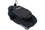 Borsa sottosella lunga per bicicletta PROFEX 82318 Lux nera con tasca portaborraccia