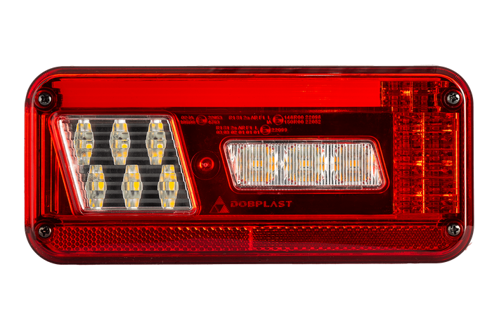 Fanale posteriore DOBPLAST DPT30 LED, 6 funzioni, destro